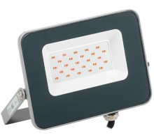 Прожектор светодиодный СДО 07-20R red IP65 серый  LPDO7R-01-20-K03  IEK