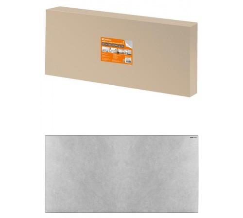 Энергосберегающий обогреватель ЭКО-700, керамика, 0,7 кВт, 60х120х4,5 см, серый,  SQ2520-1803  TDM