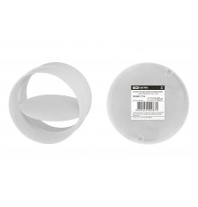 Соединитель для круглых воздуховодов с обр. клапаном, D125  SQ1807-1714  TDM