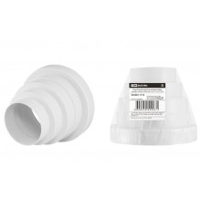 Редуктор для круглых воздуховодов универсальный, D80/100/120/125/150  SQ1807-1719  TDM