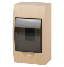 Корпус пластиковый навесной  ECO VILLAGE ЩРН-П-04 PI41, сосна   Б0055543  ЭРА