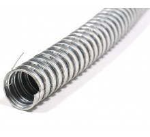 Металлорукав Р3-Ц 12 (20 м/уп.) с протяжкой DIY  zeta43201  ГОФРОМАТИК