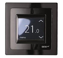 Терморегулятор с комбинацией датчиков, черный, Classy c Wi-F, 16А 140F1069R DEVI