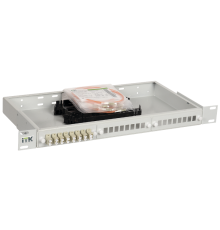 1U кросс укомплектованный: SC (Simplex) 12шт;  (OM2)  FOBX24-1U-12SCUS50  ITK