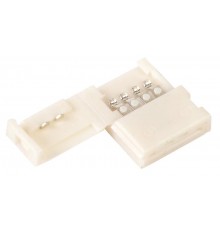 Коннектор 3шт RGB 10мм (разъем-разъем)  LSCON10-RGB-202-03  IEK