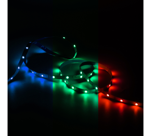 Лента светодиодная Basic в комплекте LED 5050/30RGB+30W 12V 6W/m 390lm/m RGBW 10mm IP20 3m 1/50  BT010  Gauss
