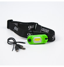Фонарь налобный GFL408 3W 150lm Li-ion 300mAh LED 1/12/72  GF408  Gauss