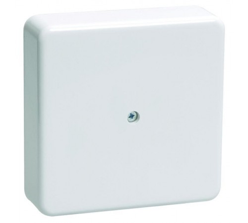 Коробка распределительная 75х75х20 (без клеммы) белая IP40 ЭРА BS-W-75-75-20  Б0031164  ЭРА