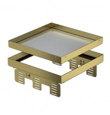 Кассетная рамка RKN2 UZD3 ном.размер 9 243x243 мм (латунь) (RKN2 UZD3 9MS25)  7409064  OBO Bettermann