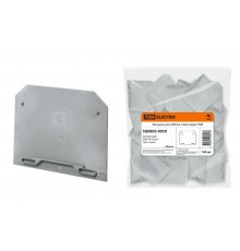 Заглушка для ЗНИ4-6-10мм серая  SQ0803-0020  TDM