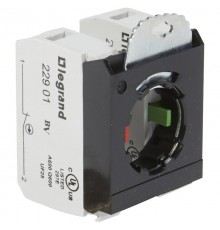 Комплектующий блок для кнопок - Osmoz - для компл. - без подсветки - под винт - НО+НЗ+3-постовой монтажный адаптер  022976  Legrand