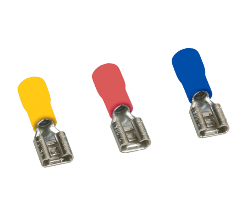 Разъем плоский РпИм OptiKit S-Pm-PVC-2-5-0,4(100шт)  278085  КЭАЗ