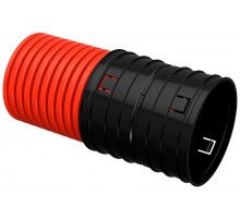 ELASTA Труба гофр. двустенная жесткая ПНД d=200мм (5,7м)  ET-TG13-212-200-D57-K04  IEK