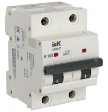 Автоматический выключатель двухполюсный M10H 2P K 100А ARMAT  AR-M10H-2-K100  IEK