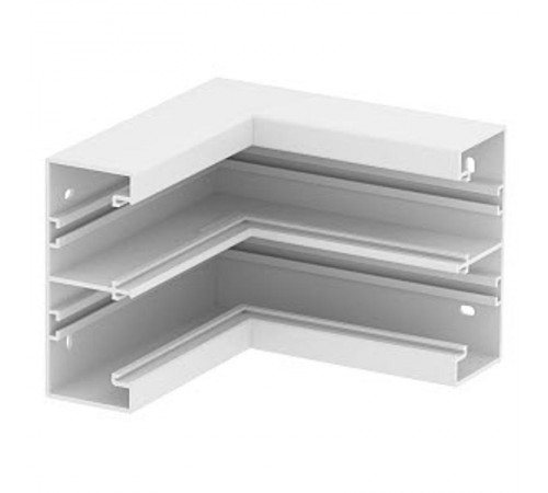 Внутренний угол кабельного канала Rapid 45-2 нерегулируемый 53x130 мм (ПВХ,серый) (GK-IS53130LGR)  6113242  OBO Bettermann