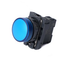Сигнальная лампа SB5 в сборе модульная 22 мм синяя 24В DC  SB5AVB6  SE