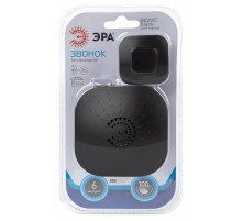 Звонок дверной BIONIC Black беспроводной, черный, 6 мелодий  Б0054779  ЭРА