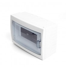 Бокс настенный 8 модулей, пластик, IP20, серия Standart (КНО-8Д), EBX50-3/08-20  39646  STEKKER