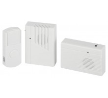 Звонок  ЭРА C27-2 беспроводной, два динамика (нов.упак)  Б0018969  ЭРА