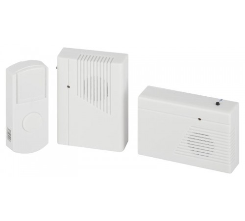 Звонок  ЭРА C27-2 беспроводной, два динамика (нов.упак)  Б0018969  ЭРА