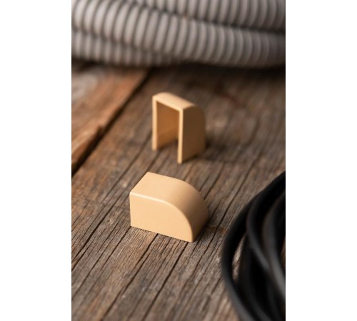 Заглушка (16х16) (4 шт) Plast EKF PROxima   под светлое дерево    ecl-16-16x4   EKF 