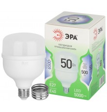 Лампа светодиодная  GREEN LINE LED POWER T100-50W-865-E27/E40 GL Е27/Е40 50 Вт колокол холодный свет  Б0067036  ЭРА