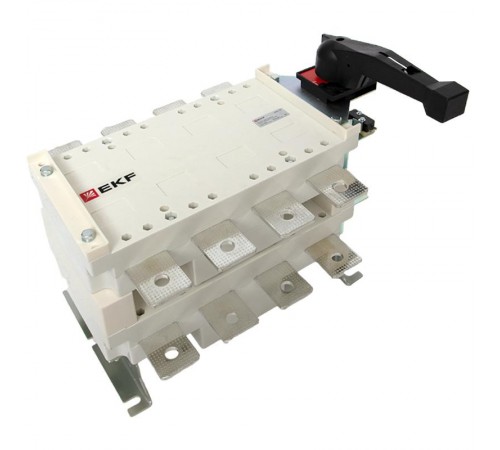 Рубильник-переключатель 630A 4P c рукояткой управления для прямой установки PowerSwitch  pscs-630-4  EKF