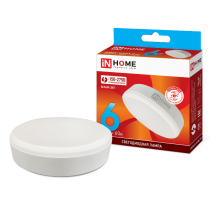 Лампа светодиодная LED-GX53-VC 6Вт 230В 4000К 540Лм  4690612030791  IN HOME