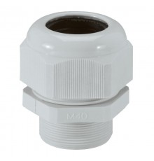 Сальник - Уплотнитель кабельных вводов пластиковый - IP 55 - ISO 40 - диаметр кабеля 22-32 мм - RAL 7035  096807  Legrand