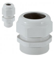 Сальник - Уплотнитель кабельных вводов пластиковый  - IP 55 - ISO 32 - диаметр кабеля 18-25 мм - RAL 7035  096806  Legrand