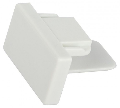 Заглушка TR-1PA-EC-WH торцевая для однофазного трекового шинопровода белый  Б0054477  ЭРА