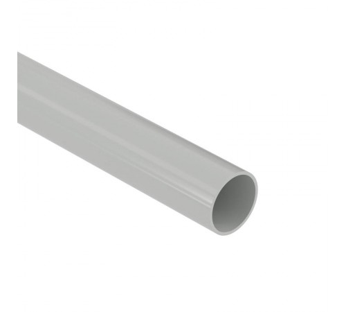 Труба жесткая гладкая ПВХ 20мм лёгкая, 3м, серый (розница)  63920R  DKC