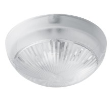 Светильник ЖКХ НБП 06-60-101 c фото- шумовым датчиком 220V 60Вт Е27 IP54 пластик поликарбонат прозрачный  41400  Feron