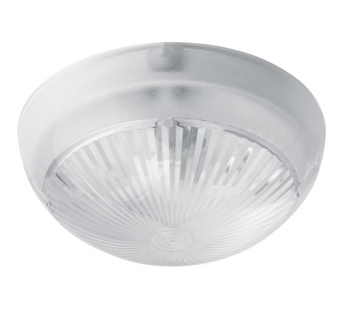 Светильник ЖКХ НБП 06-60-101 c фото- шумовым датчиком 220V 60Вт Е27 IP54 пластик поликарбонат прозрачный  41400  Feron