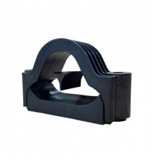 Кабельный хомут профильный трехжильный с многофазной проставкой 40-60 мм, пластик, 640240  КХПМ-3х40-60-П   Ostec