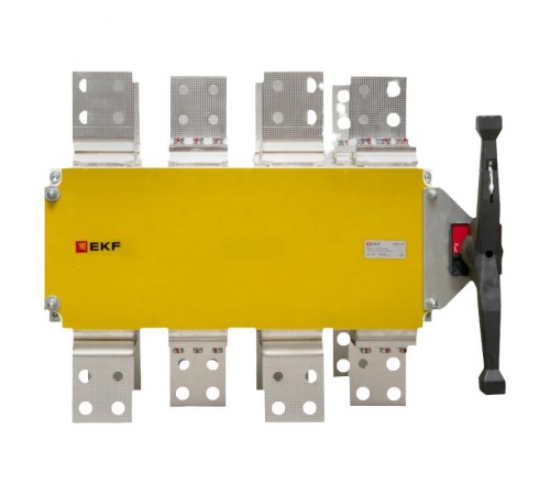 Рубильник-переключатель 2500A 4P c рукояткой управления для прямой установки PowerSwitchpscs-2500-4 EKF