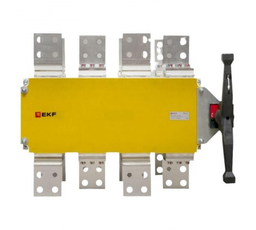 Рубильник-переключатель 2500A 4P c рукояткой управления для прямой установки PowerSwitchpscs-2500-4 EKF