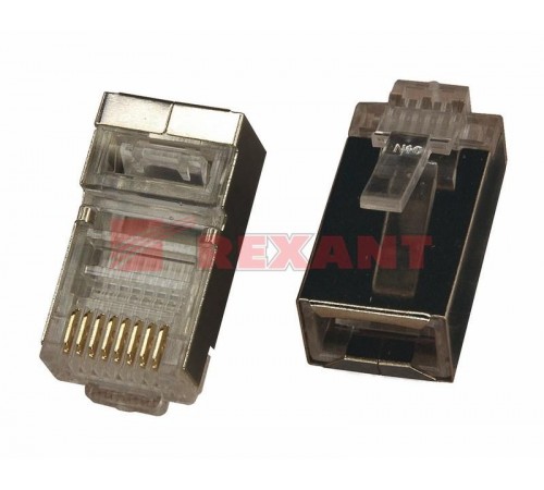 Джек  RJ-45  8P8C  CAT 5e  (экран)  05-1023  REXANT