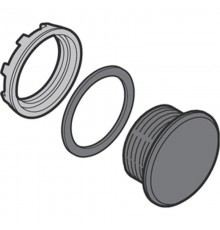 Заглушка пластик. для постов MEP  1SFA611920R8130  ABB