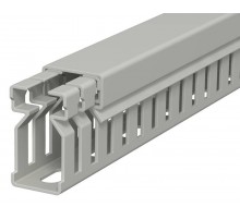 Распределительный кабельный канал LK4 30x15x2000 мм (ПВХ,серый) (LK4 30015)  6178003  OBO Bettermann