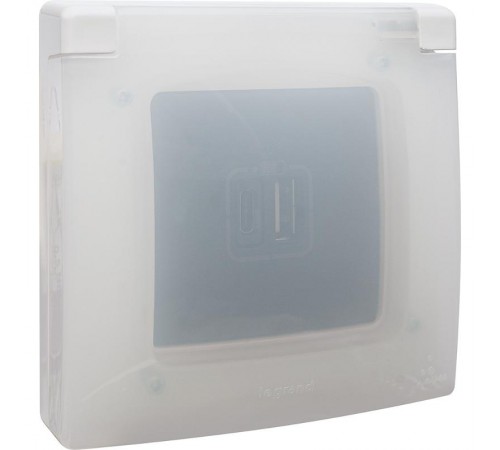 Зарядное устройство USB тип А / тип С - Legrand Etika - 3000мА 15Вт - антрацит  672636  Legrand