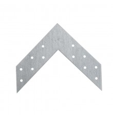 Соединитель угловой 145х35x2, оцинкованный - накл.  126381  Tech-KREP