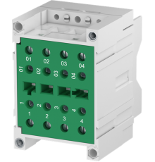 Блок CC-D-VA Клеммный для токовых цепей, контакт до разрыва, полуутопленный монтаж, зажим под болт  1SNA166738R0100  TE