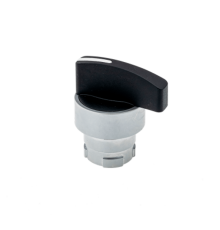 Головка переключателя длинная ручка, черный, 2 полож. фикс., мет. MTB2-BJ2  43244  ОВЕН