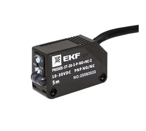 Оптический бесконтактный датчик  PROXIS-3T-20-5-P-NO+NC-2  EKF