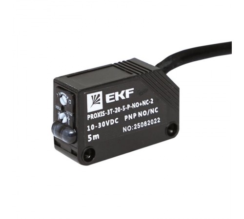 Оптический бесконтактный датчик  PROXIS-3T-20-5-P-NO+NC-2  EKF