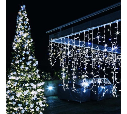 Светодиодная гирлянда ARD-EDGE-PRO-5600x900-WHITE-240LED-FLASH WHITE (230V, 15W)  026036  Arlight