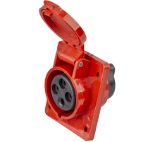 Розетка 14 313 NCA-SR414-16-380 стационарная скрытая 16А 3P+PE IP44 14313 Navigator