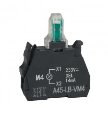 Световой блок OptiSignal D22 A45-LB-VM4 красный 230-240VAC ZBVM4 332209 КЭАЗ