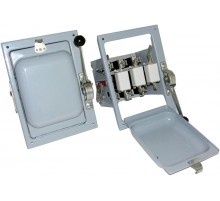 БПВ-1У3, 100А, стальные держатели, без ПН2, блок с предохранителем-выключателем  (ЭТ)  ET515086  Электротехник